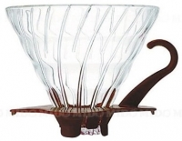 Пуровер V60 Glass Dripper (VDG-02CBR)