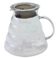 Сервировочный стеклянный чайник Coffee Server V60-XGS-36TB