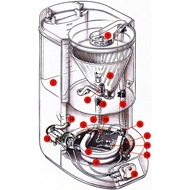 Устройство кофемашины: из чего она состоит